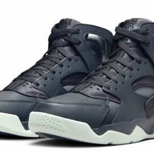 Nike Air Flight Huarache Dark Smoke Grey Barely Green Black FJ4839-001 Men's 11